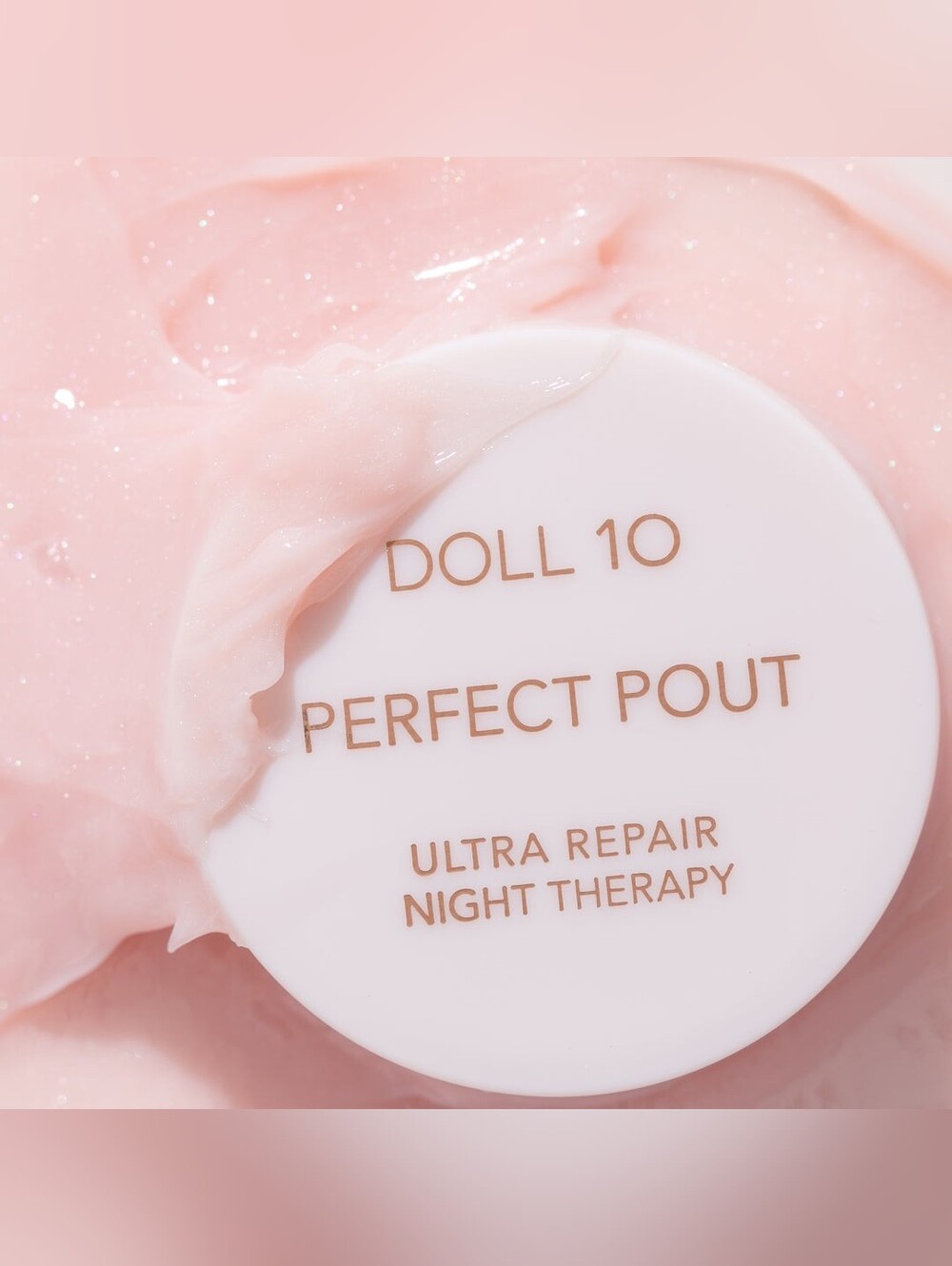 NWT Doll 10 Perfect Pout Ultra Repair Night Therapy Lip Mask Pink